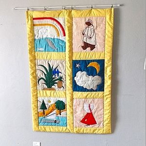 Quilt/ Wall hanging/ Crib/ Lap